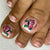 12 Sizes-24 Pcs Press On Nails Y1923