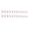 12 Sizes-24 Pcs Press On Nails W1135