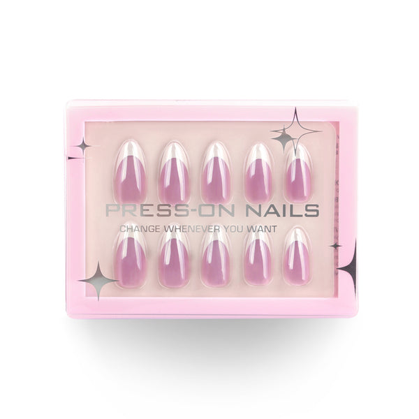 Glamhalo Premiere 30pcs Press On Nails – Eco-Friendly Perfect Fit - GD09