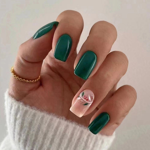 12 Sizes-24 Pcs Press On Nails W534