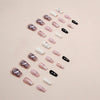 12 Sizes-24 Pcs Press On Nails Z769