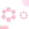 12 Sizes-24 Pcs Press On Nails C424