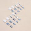 12 Sizes-24 Pcs Press On Nails W850