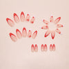 12 Sizes-24 Pcs Press On Nails W2142