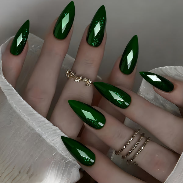12 Sizes-24 Pcs Press On Nails Y1829