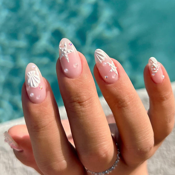 12 Sizes-24 PcsPress On Nails Jp3434