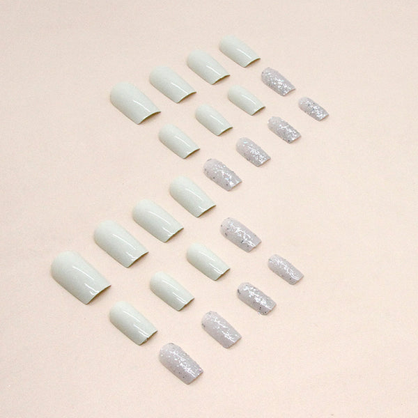 12 Sizes-24 Pcs Press On Nails W1004