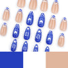 12 Sizes-24 Pcs Press On Nails JP3538