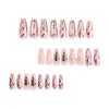 12 Sizes-24 Pcs Press On Nails GN013