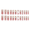 12 Sizes-24 Pcs Press On Nails Z1046