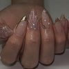 12 Sizes-24 Pcs Press On Nails JP4019
