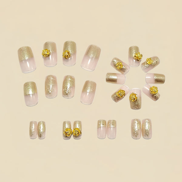12 Sizes-24 Pcs Press On Nails Y1820