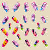 12 Sizes-24 Pcs Press On Nails Y483