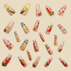 12 Sizes-24 Pcs Press On Nails Y583