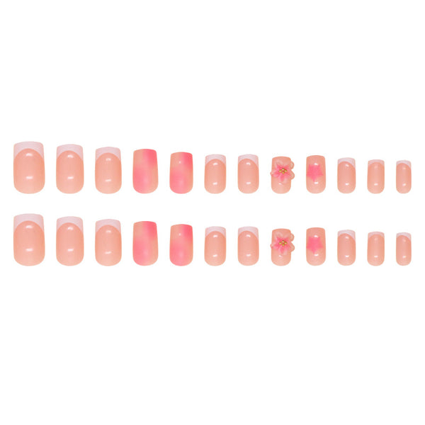 12 Sizes-24 Pcs Press On Nails Z900