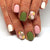 12 Sizes-24 Pcs Press On Nails W1454