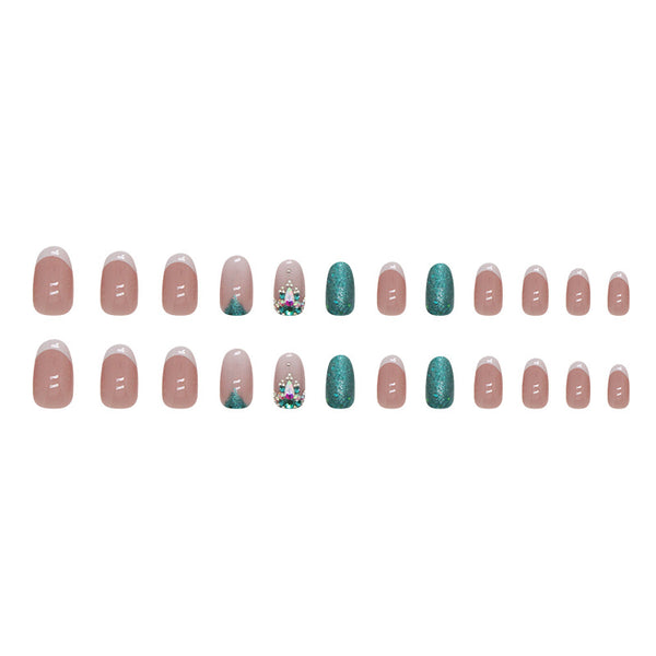 12 Sizes-24 Pcs Press On Nails Z772
