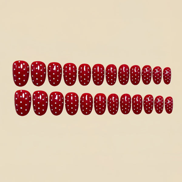 12 Sizes-24 Pcs Press On Nails Y1601