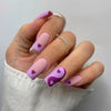 12 Sizes-24 Pcs Press On Nails JP2406