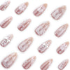12 Sizes-24 Pcs Press On Nails JP3857