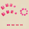 12 Sizes-24 Pcs Press On Nails Y602