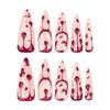 12 Sizes-24 Pcs Press On Nails JP3422