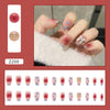 12 Sizes-24 Pcs Press On Nails Z200