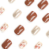 12 Sizes-24 Pcs Press On Nails JP2125