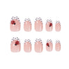 12 Sizes-24 Pcs Press On Nails JP4418