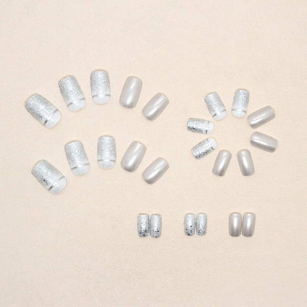 12 Sizes-24 Pcs Press On Nails W299