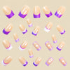 12 Sizes-24 Pcs Press On Nails Y768