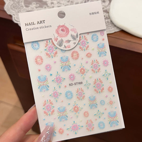 5D Nail Art Sticker 5DST169