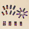12 Sizes-24 Pcs Press On Nails Y066