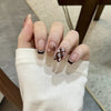 12 Sizes-24 Pcs Press On Nails R896