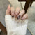 12 Sizes-24 Pcs Press On Nails R896