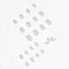 12 Sizes-24 Pcs Press On Nails JP1090
