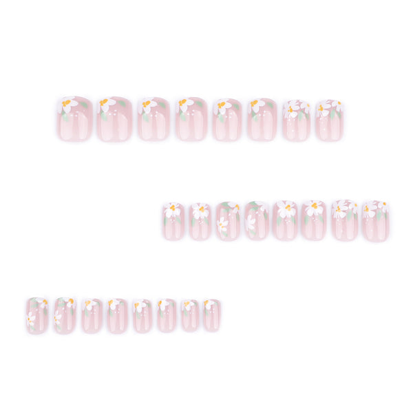 12 Sizes-24 Pcs Press On Nails JP3761