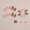 12 Sizes-24 Pcs Press On Nails W1204
