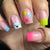 12 Sizes-24 Pcs Press On Nails C325