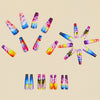 12 Sizes-24 Pcs Press On Nails Y774