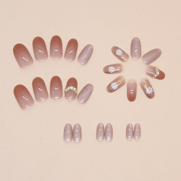 12 Sizes-24 Pcs Press On Nails Z842