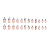 12 Sizes-24 Pcs Press On Nails W1187
