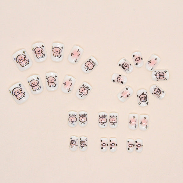 30 Pcs Press On Nails S006