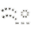 12 Sizes-24 Pcs Press On Nails R439