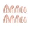 15 Sizes-30 Pcs Press On Nails GD11