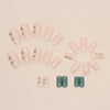 12 Sizes-24 Pcs Press On Nails W628