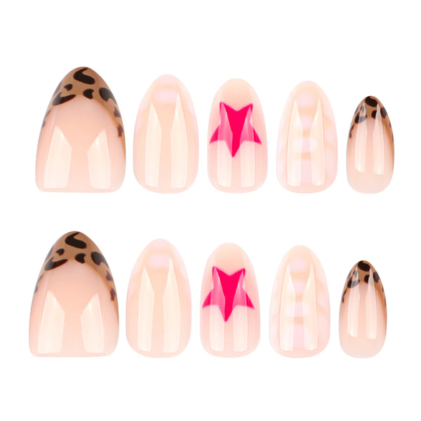 12 Sizes-24 Pcs Press On Nails JP3941
