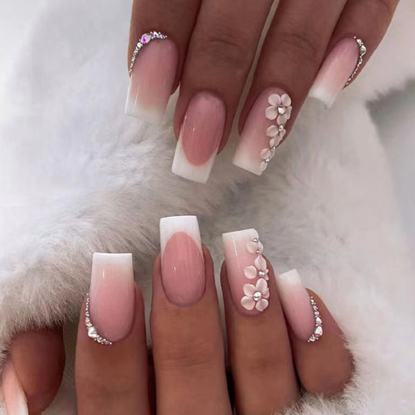 12 Sizes-24 Pcs Press On Nails W242