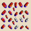 12 Sizes-24 Pcs Press On Nails Y1173