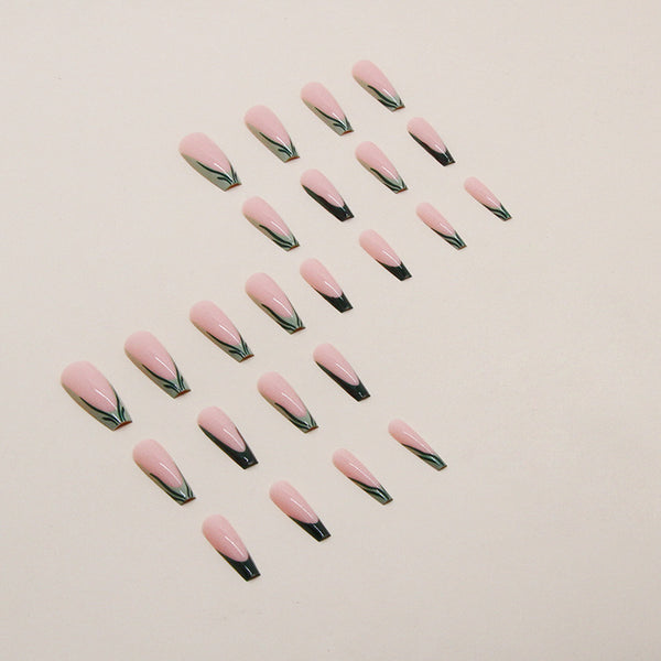 12 Sizes-24 Pcs Press On Nails W278